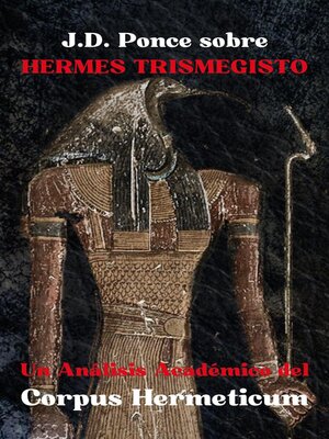 cover image of J.D. Ponce sobre Hermes Trismegisto